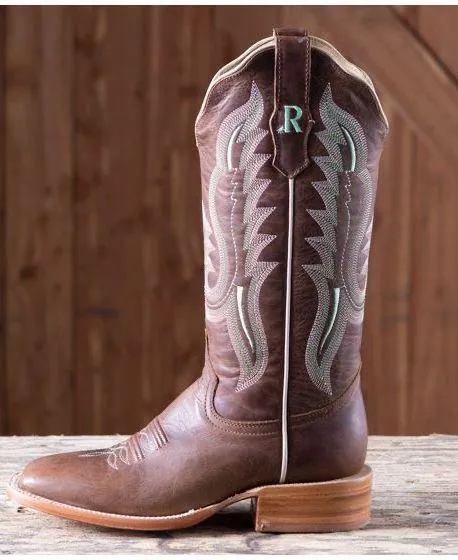 R Watson western Cowboy Boots Size 9 - Image 3
