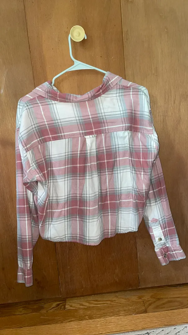 American Eagle Crop Flannel - Image 2