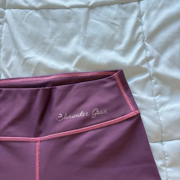 Womens‎ Size Medium Bluewater Gear Pink Leggings Activewear Workout Yoga - Image 5