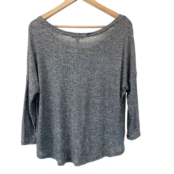 American Eagle Womens Top Medium Long Sleeve Lightweight Soft‎ Knit Lounge Comfy - Image 2