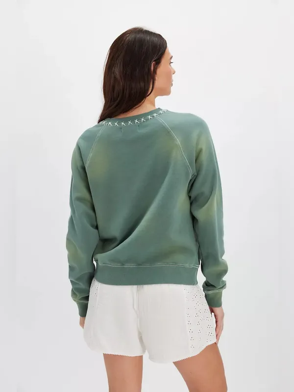 Free People Patchwork Butterfly Sweatshirt - Image 2