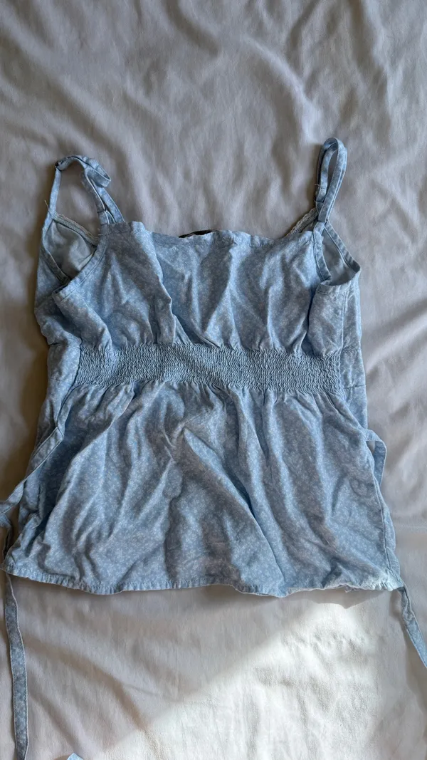 Brandy Melville Top Tank Blue - Image 2