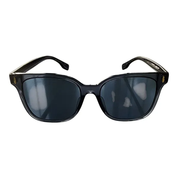 Tory Burch TY7162 Black Square Sunglasses with Gold Logo and Orange Case - Image 2