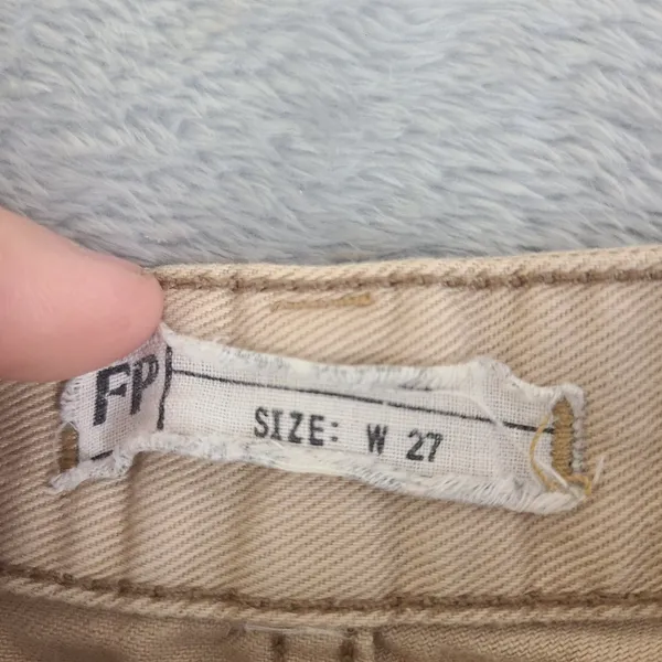 Free People Denim Shorts Brown Women’s 27 - Image 2