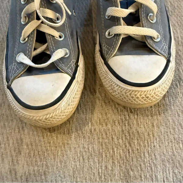 Converse Chuck Taylor All Star Blue Canvas Low Top Sneakers Women’s 6 - Image 6
