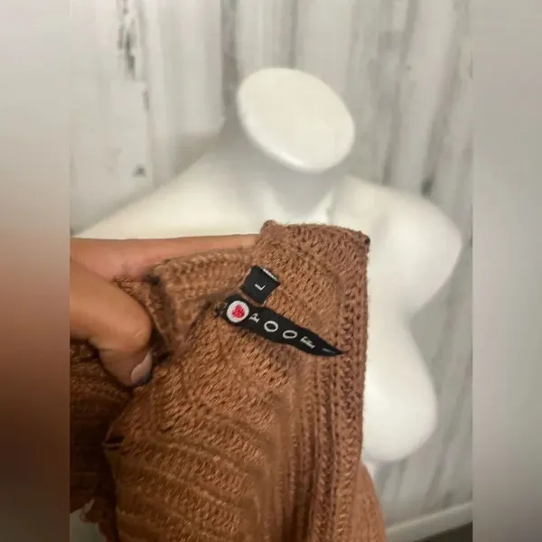 Brown sweater Brown Size L - Image 5