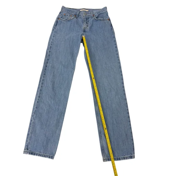 Levi's Levi Strauss & Co. Women's Blue Jeans Size 24 Gently Used - Image 5