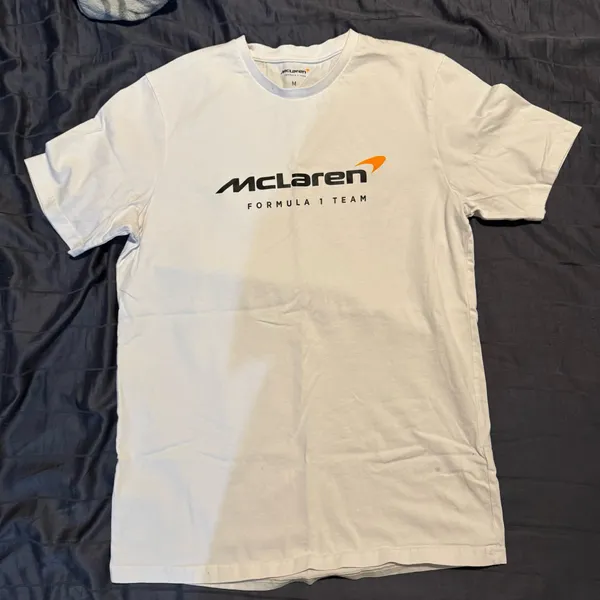 McLaren Formula 1 T Shirt White Size M - Image 2