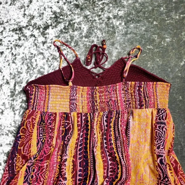 Xhilartation Maxi Dress W/ Crochet Top‎ - Image 9