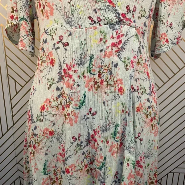 RAGA Secret Escape Floral Faux Wrap‎ Maxi Dress - Image 6