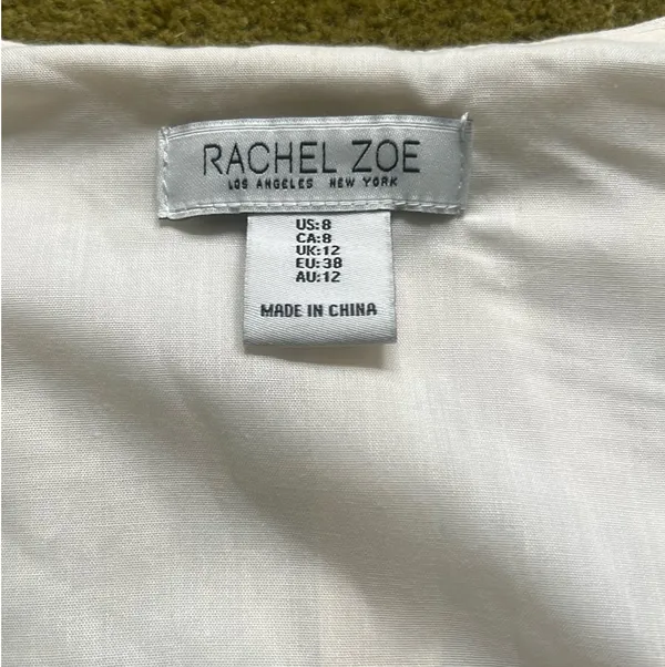 Rachel Zoe Cream Button Down Vest - Image 3