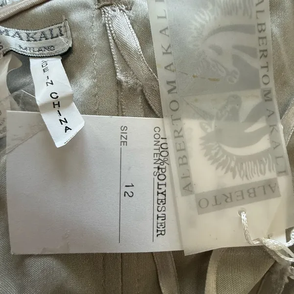 NWT Alberto Makali Strapless Sequin Dress Size 12 - Image 5
