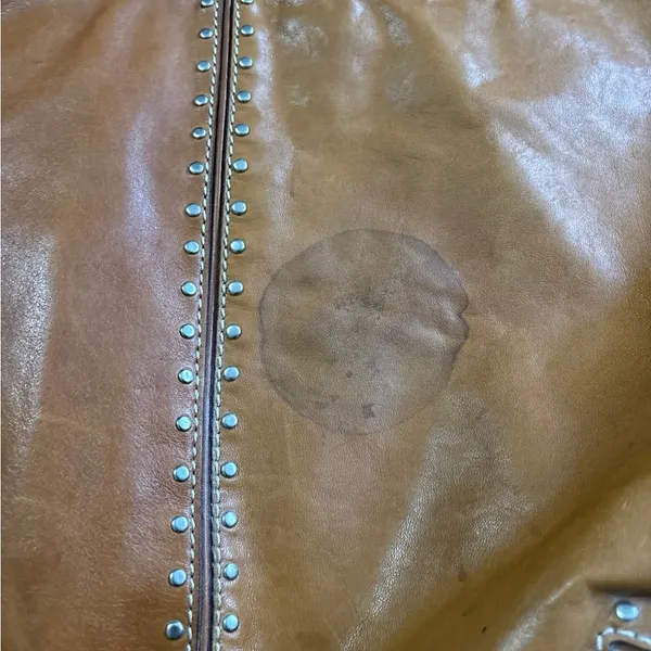 Michael Kors hobo studded leather brown bag - Image 8