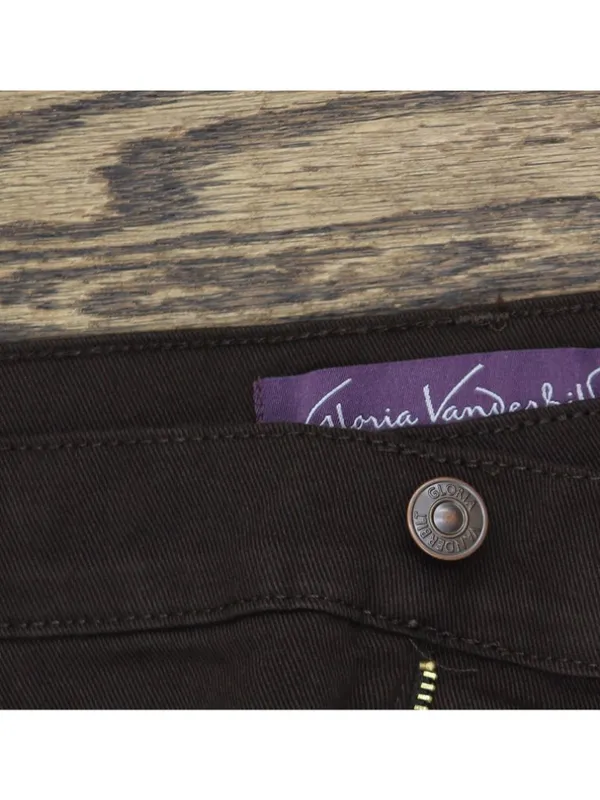 NWT Gloria Vanderbilt Amanda Classic Straight Leg Jeans Coffee Roast Brown 20W - Image 6