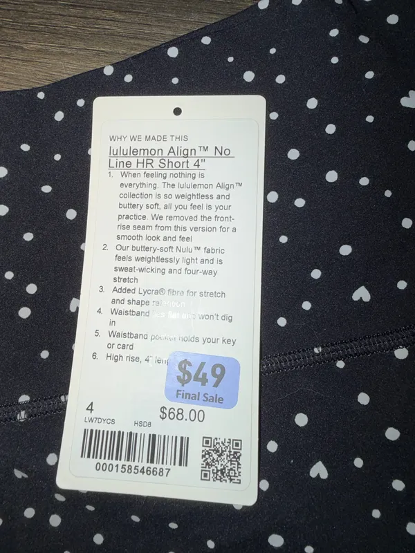lululemon align shorts size 4 - Image 8