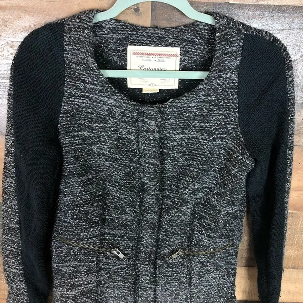 Anthropologie cartonnier sparkly‎ sweater jacket - Image 2