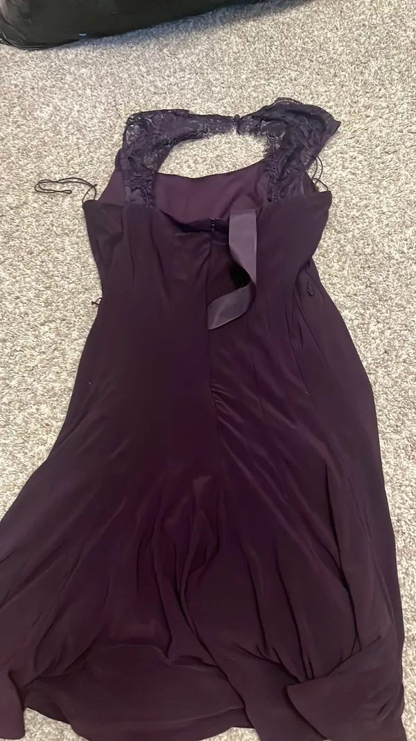 Dark Purple Dress - Image 2