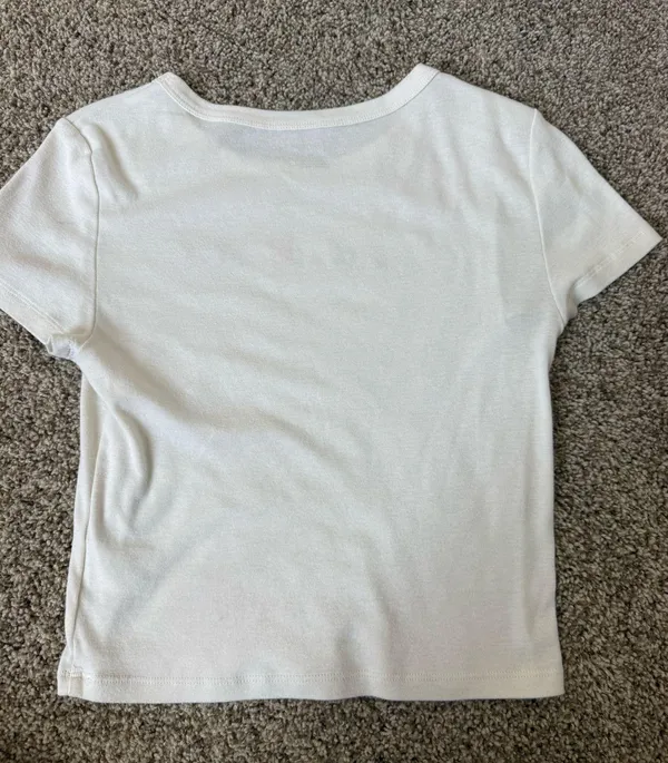 Floral American Eagle soft tee  - Image 2