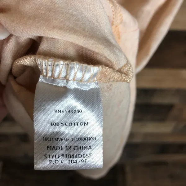 English factory‎ peach dress women’s size small - Image 5