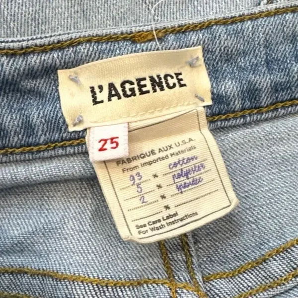 L’agence distressed jeans size 25 - Image 3