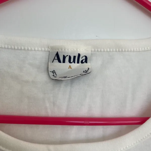 Altar'd State Arula USA Flag Baby Tee Plus Size A / 1X NWT - Image 6