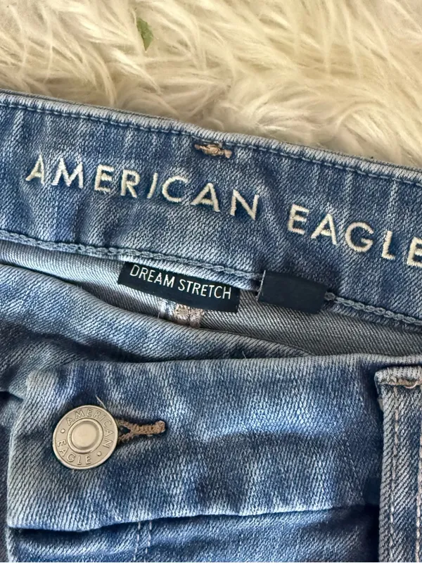 American Eagle Curvy High Rise Jegging Dream Stretch 8 Long - Image 4