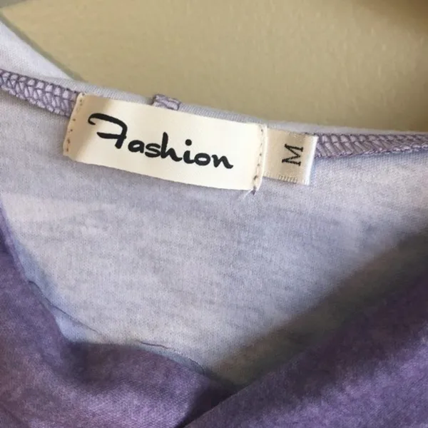 Fashion medium purple pullover Purple - Image 2