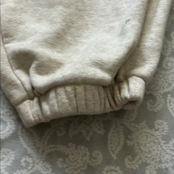 American Eagle Outfitters Cream Lounge Pants - Image 7