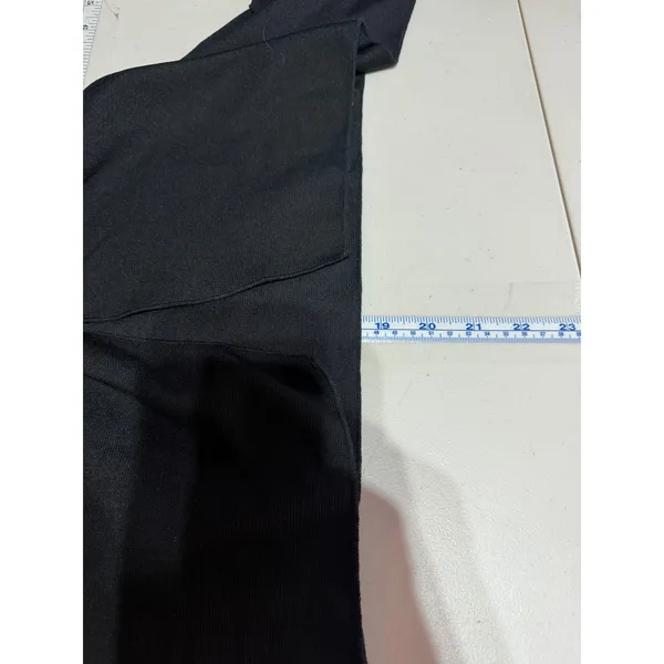 Tiger Mist Camisole Top Womens Size S Black Twist Front‎ Handkerchief Hem Edgy - Image 9