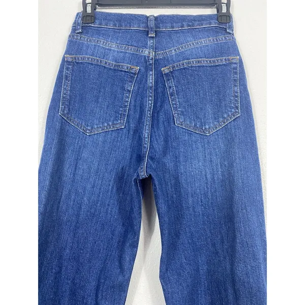 Reformation Bex Super Stretch High Rise Wide Leg Jeans Wheeler Size 26 - Image 10