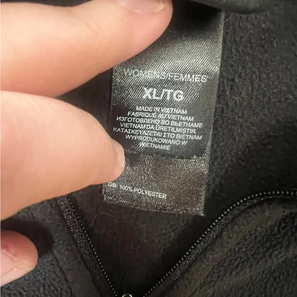 The North Face‎ Woman XL Fleece Quarter-Zip Fleece Lightweight Jacket - Image 4