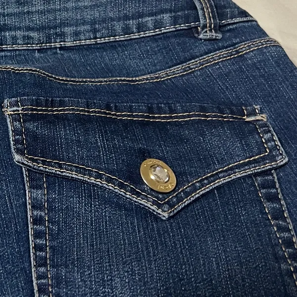 Cache Dark Blue Flare Jeans - Image 6