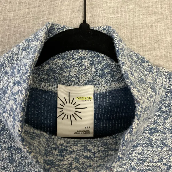 Aerie Cropped Oversized Sweater - Image 4
