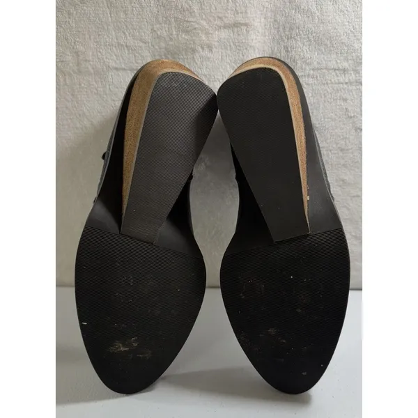 Dr Scholls Platform Wedge Sz 9.5 High Heel Work It Bootie Ankle Zip‎ Shoes - Image 3
