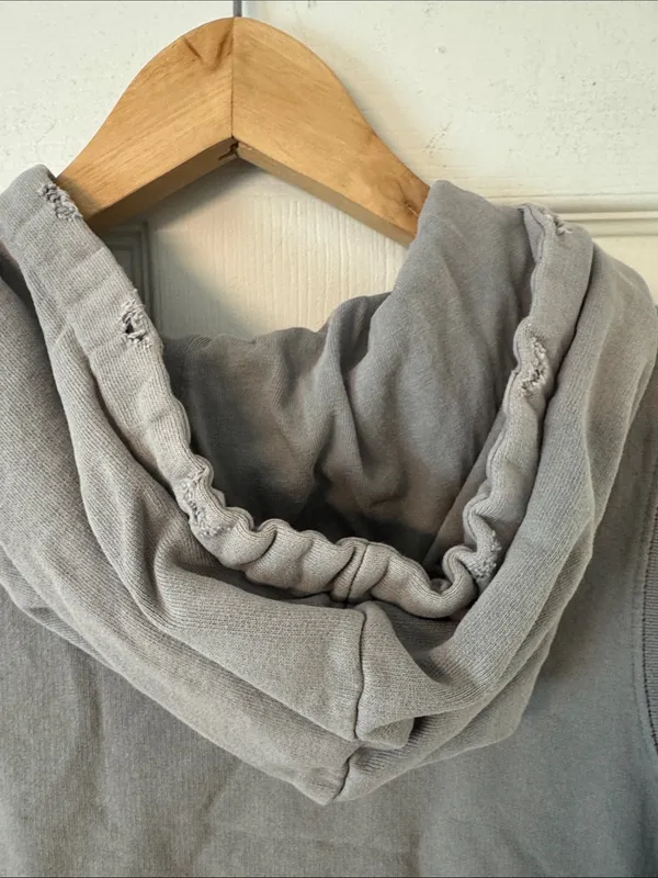 Free People Sleeveless Hooded Pullover in Gray - Image 5