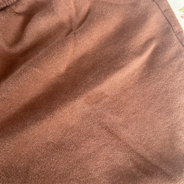 PACSUN Chocolate Brown Women's Sweat Shorts - Image 2