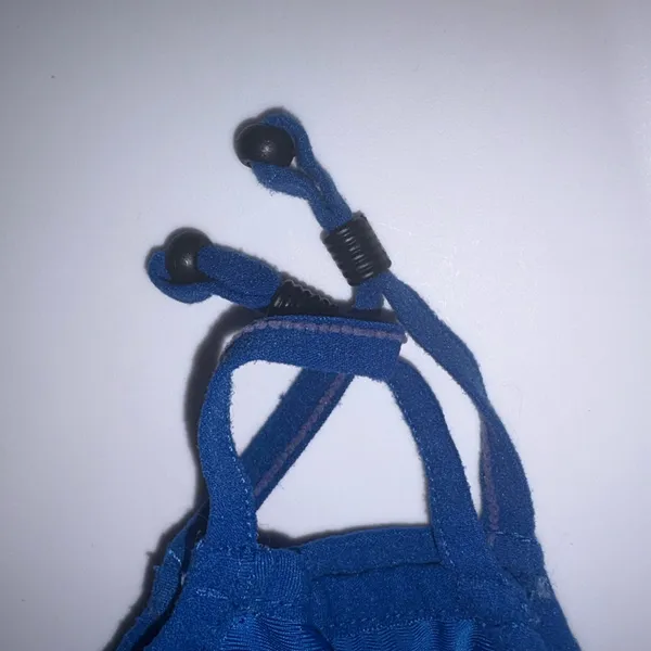 Blue Walmart Mask with Adjustable Straps - Image 3