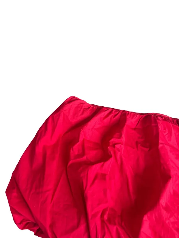 SNDYS Revolve Freja Bubble Skirt Bright Red Mini Length Size XS Women's NWT - Image 5
