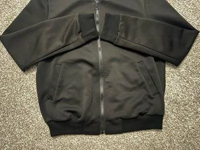 Shein Black Jacket with pockets & full zip - Small - Image 2