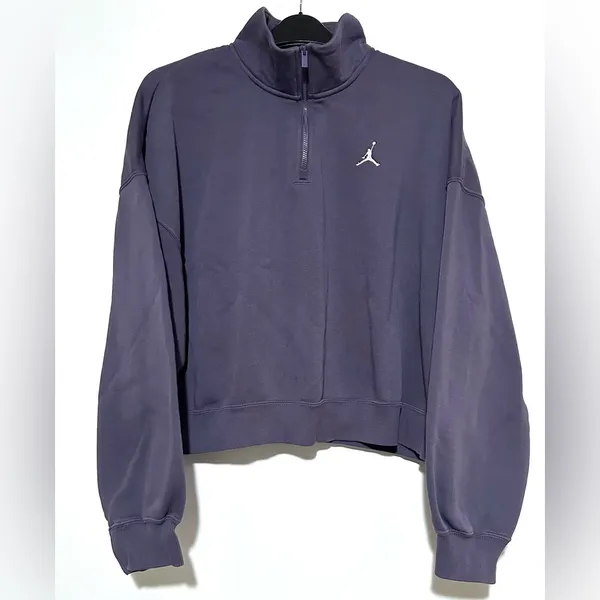 Jordan Brooklyn Fleece 1/4 Zip Hoodie XXL - Image 2
