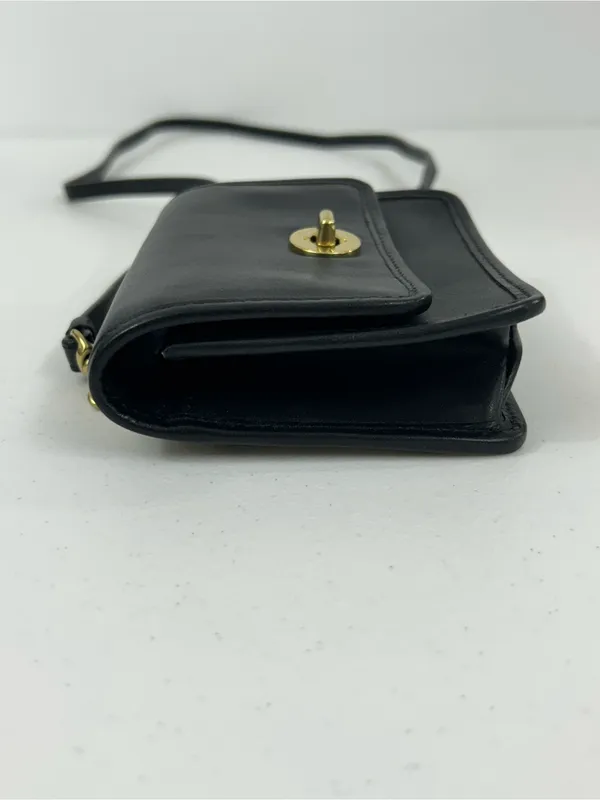 Coach Vintage Mini Black Turnlock Belt Bag NWT - Image 8