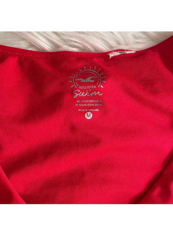 Holister swim suit top Red Size M - Image 5