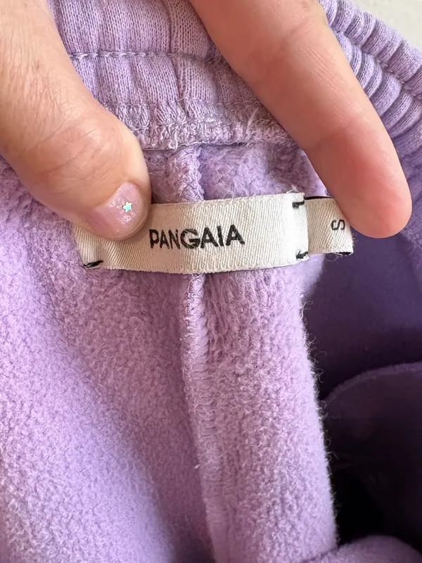 PANGAIA Women’s Purple Track Pants Joggers Size Small - Image 4