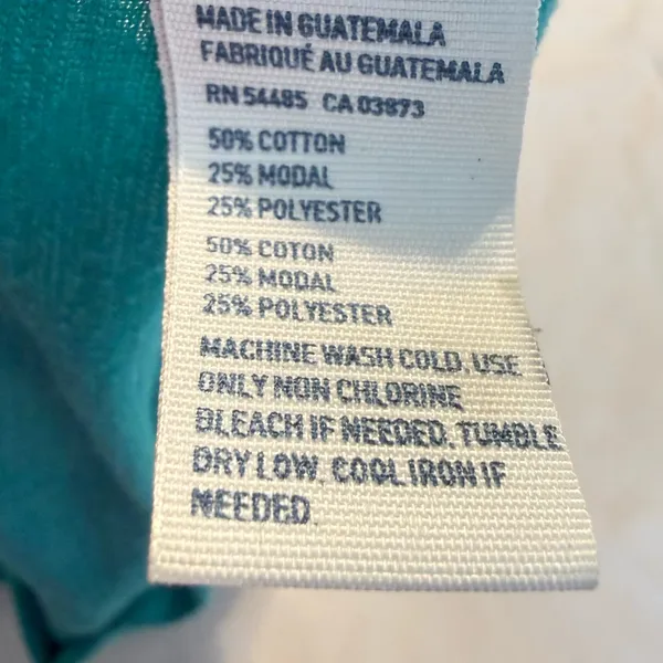 American Eagle Outfitters Oversized Pocket Tee Size Small Teal Casual Relaxed - Image 4
