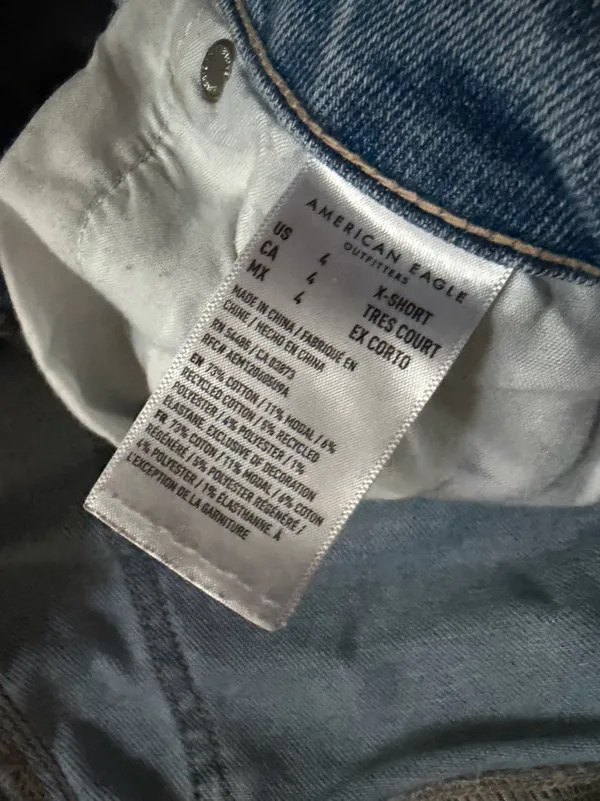 American Eagle Outfitters Stretch Mom Jean / Straight Jean - Image 5