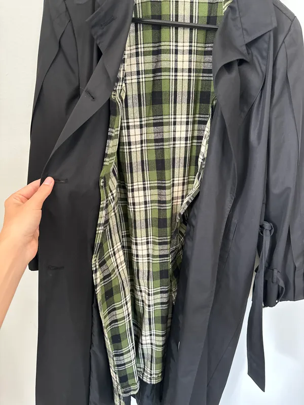 Trench Coat Size M - Image 7