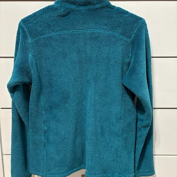 Girls Patagonia Turquoise & Pink Re Tool Pullover - Image 3