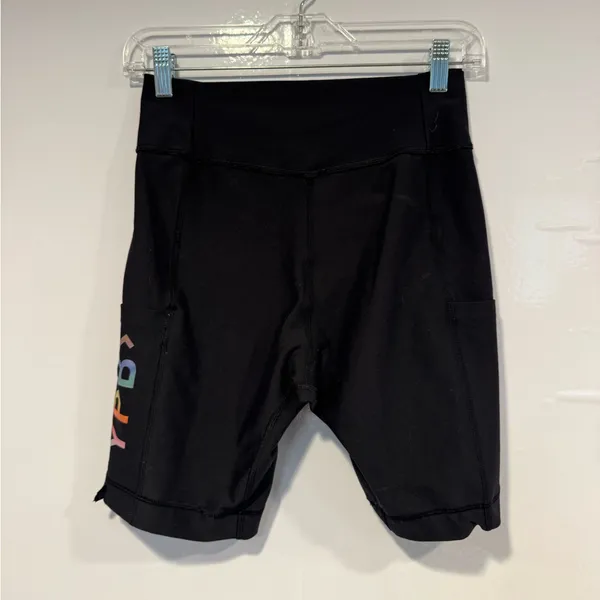 Black Abercrombie and Fitch‎ YPB Biker Shorts - Image 6