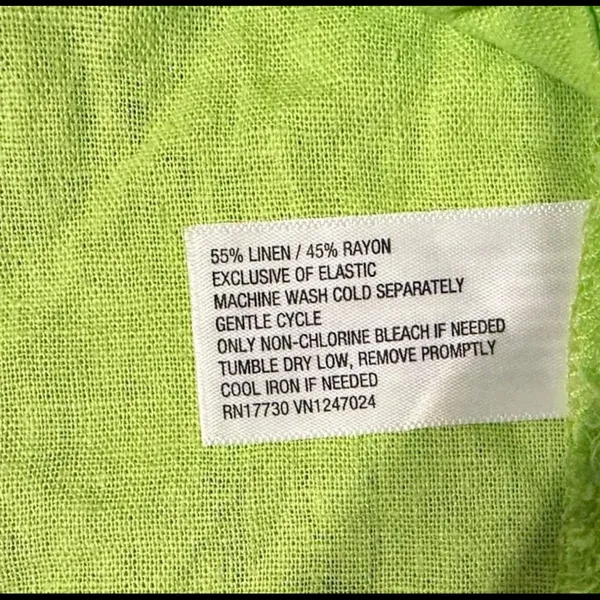 Women’s XXL "A New Day" Ruffled Crop Top, Off the Shoulder, Lime Green XXL - Image 8