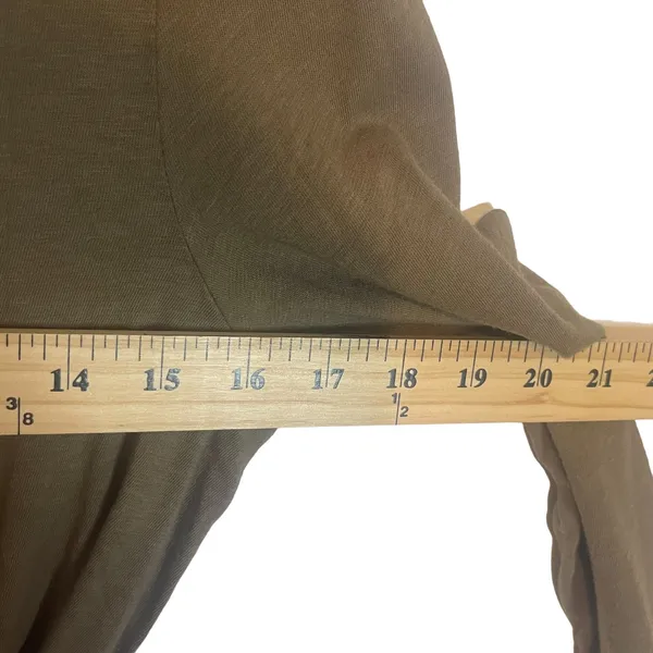 Aerie‎ Women's Size Medium Long Sleeve Side Tie Casual T Shirt Dress - Image 7